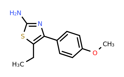 493028-20-9 | 5-ethyl-4-(4-methoxyphenyl)-1,3-thiazol-2-amine