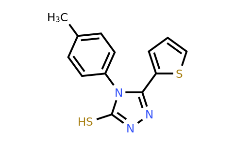 496787-40-7 | 4-(4-Methylphenyl)-5-(thiophen-2-yl)-4h-1,2,4-triazole-3-thiol