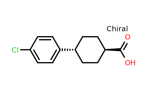 49708-81-8 | trans-4-(4-Chlorophenyl)cyclohexanecarboxylic acid