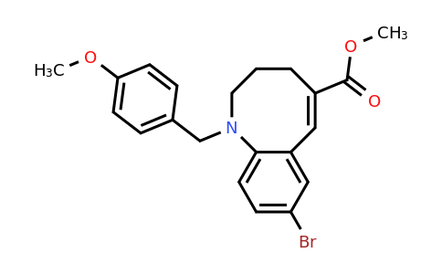 497224-08-5 | Methyl 8-bromo-1-(4-methoxybenzyl)-1,2,3,4-tetrahydro-1-benzazocine-5-carboxylate