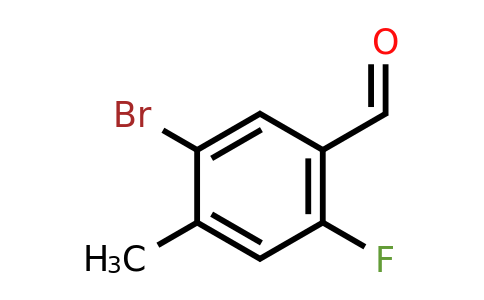 497224-12-1 | 5-Bromo-2-fluoro-4-methylbenzaldehyde