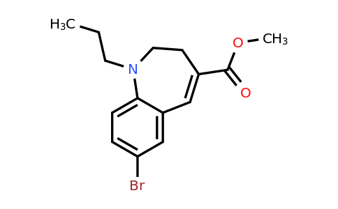 497856-41-4 | Methyl 7-bromo-1-propyl-2,3-dihydro-1H-benzo[b]azepine-4-carboxylate