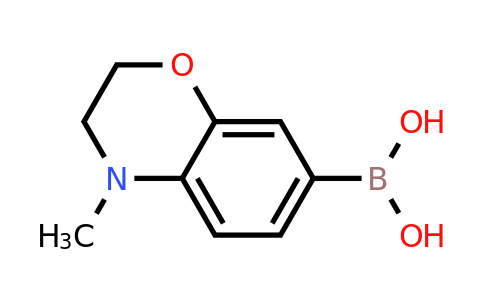 499769-86-7 | (4-Methyl-3,4-dihydro-2H-benzo[b][1,4]oxazin-7-yl)boronic acid