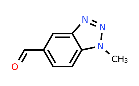 499770-67-1 | 1-Methyl-1H-benzo[d][1,2,3]triazole-5-carbaldehyde