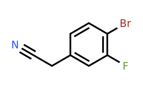 499983-13-0 | 4-Bromo-3-fluorophenylacetonitrile