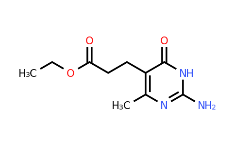 500154-94-9 | Ethyl 3-(2-amino-4-methyl-6-oxo-1,6-dihydropyrimidin-5-yl)propanoate