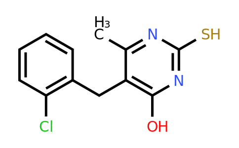 500156-98-9 | 5-(2-Chlorobenzyl)-2-mercapto-6-methylpyrimidin-4-ol