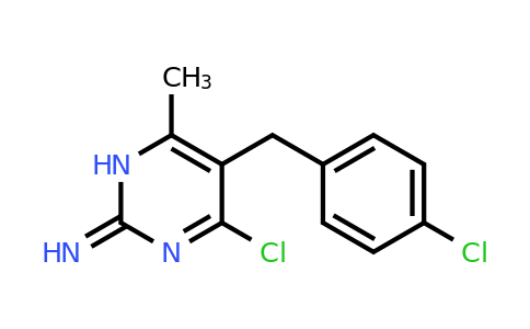 500157-73-3 | 4-Chloro-5-(4-chlorobenzyl)-6-methylpyrimidin-2(1H)-imine