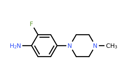 500205-59-4 | 2-Fluoro-4-(4-methylpiperazin-1-yl)aniline