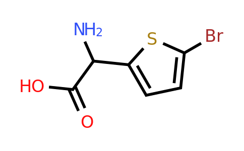 500718-17-2 | 2-Amino-2-(5-bromothiophen-2-yl)acetic acid