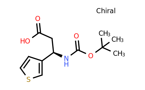 500788-99-8 | Boc-(R)-3-Amino-3-(3-thienyl)-propionic acid