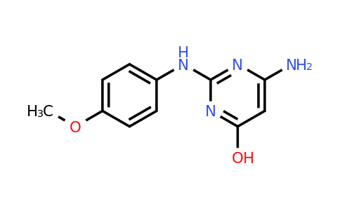 500861-70-1 | 6-Amino-2-((4-methoxyphenyl)amino)pyrimidin-4-ol