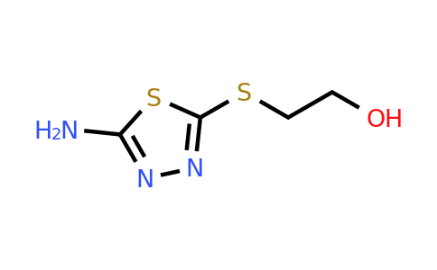 500862-89-5 | 2-((5-Amino-1,3,4-thiadiazol-2-yl)thio)ethan-1-ol