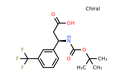 501015-18-5 | (R)-Boc-3-(trifluoromethyl)-β-Phe-OH