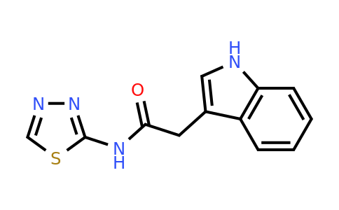 501357-54-6 | 2-(1h-Indol-3-yl)-N-(1,3,4-thiadiazol-2-yl)acetamide