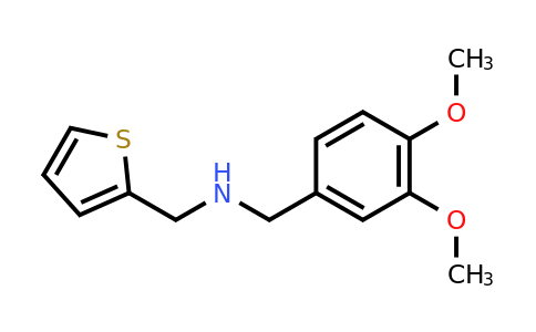 502935-34-4 | n-(3,4-Dimethoxybenzyl)-1-(thiophen-2-yl)methanamine