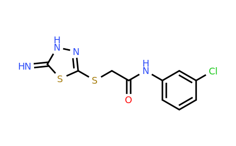 502998-40-5 | n-(3-Chlorophenyl)-2-((5-imino-4,5-dihydro-1,3,4-thiadiazol-2-yl)thio)acetamide