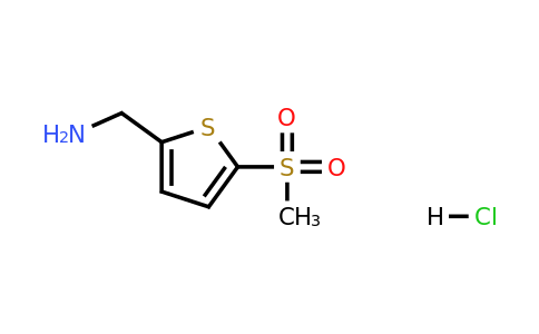 503469-57-6 | (5-Methanesulfonylthiophen-2-yl)methanamine hydrochloride