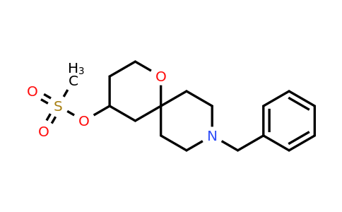503551-94-8 | 9-Benzyl-1-oxa-9-azaspiro[5.5]undecan-4-yl methanesulfonate