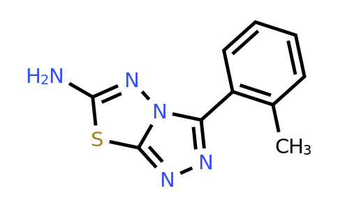 503596-11-0 | 3-(o-tolyl)-[1,2,4]Triazolo[3,4-b][1,3,4]thiadiazol-6-amine