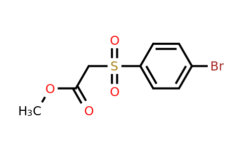 50397-65-4 | Methyl 2-(4-bromobenzenesulfonyl)acetate