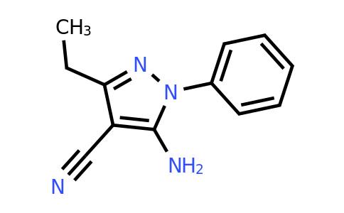 50427-83-3 | 5-Amino-3-ethyl-1-phenyl-1H-pyrazole-4-carbonitrile
