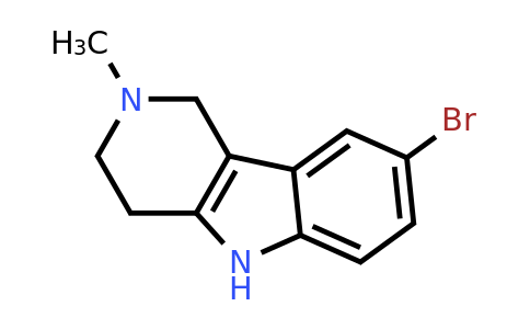 5055-01-6 | 8-Bromo-2-methyl-2,3,4,5-tetrahydro-1H-pyrido[4,3-b]indole