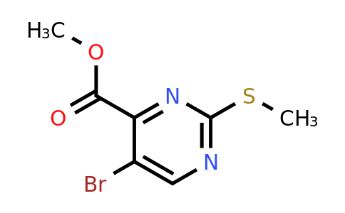 50593-91-4 | Methyl 5-bromo-2-(methylthio)pyrimidine-4-carboxylate