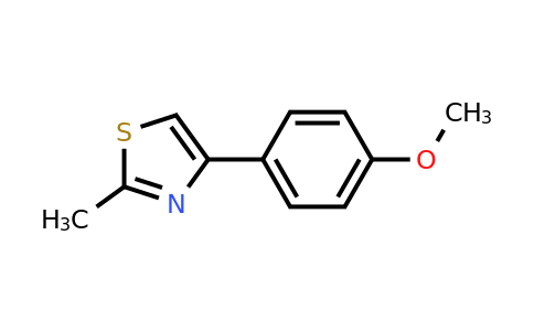 50834-78-1 | 4-(4-Methoxyphenyl)-2-methylthiazole