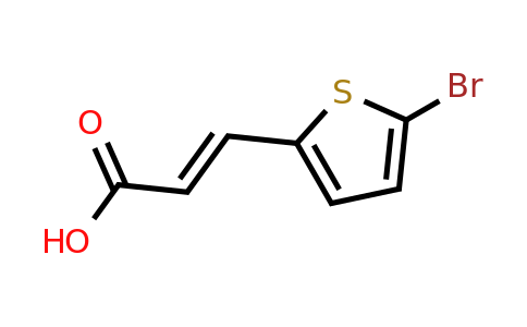 50868-68-3 | (E)-3-(5-Bromothiophen-2-yl)acrylic acid