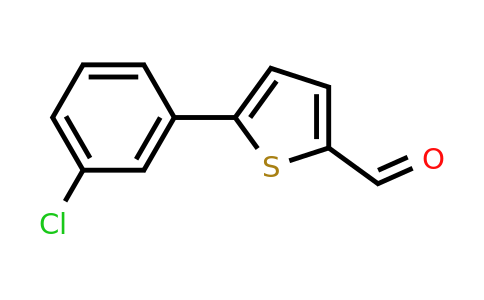 51081-72-2 | 5-(3-Chlorophenyl)thiophene-2-carbaldehyde
