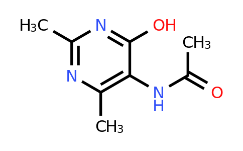 51245-61-5 | n-(4-Hydroxy-2,6-dimethylpyrimidin-5-yl)acetamide