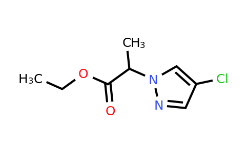 Ethyl 2-(4-chloro-1h-pyrazol-1-yl)propanoate