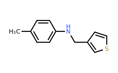51305-57-8 | 4-Methyl-N-(thiophen-3-ylmethyl)aniline