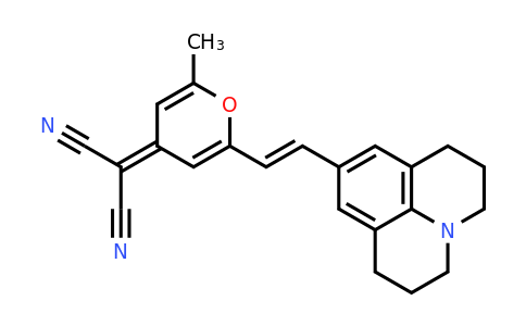 4-(Dicyanomethylene)-2-methyl-6-[2-(2,3,6,7-tetrahydro-1H,5H-benzo[ij]quinolizin-9-yl)vinyl]-4H-pyran