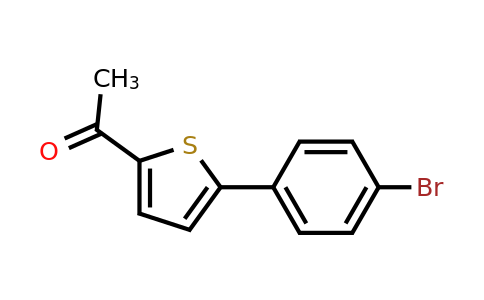 51335-89-8 | 1-[5-(4-bromophenyl)thiophen-2-yl]ethan-1-one