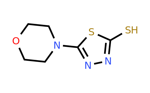 51412-74-9 | 5-(Morpholin-4-yl)-1,3,4-thiadiazole-2-thiol