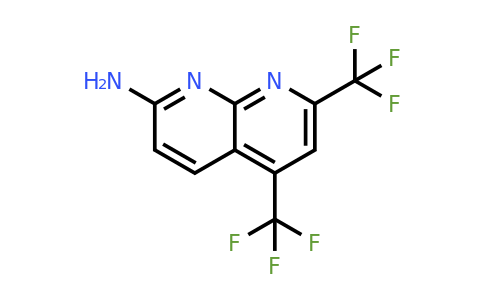 51420-72-5 | 5,7-Bis(trifluoromethyl)-1,8-naphthyridin-2-amine