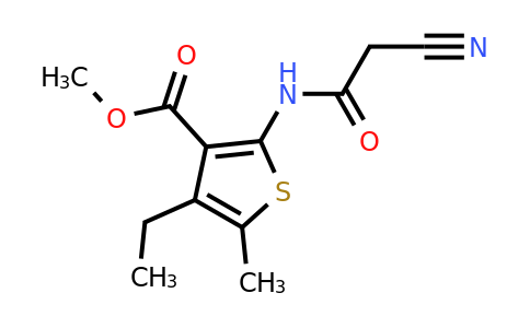 514219-83-1 | Methyl 2-(2-cyanoacetamido)-4-ethyl-5-methylthiophene-3-carboxylate