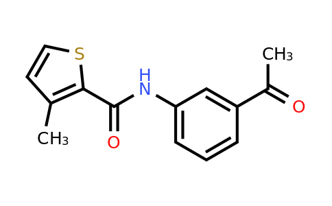 515846-83-0 | N-(3-acetylphenyl)-3-methylthiophene-2-carboxamide