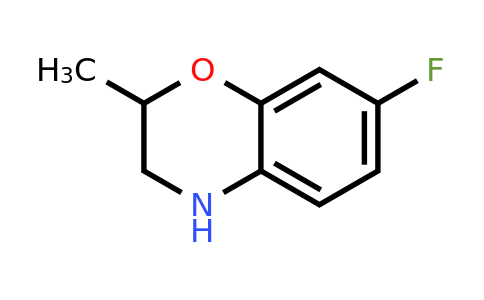 515861-53-7 | 7-Fluoro-2-methyl-3,4-dihydro-2h-1,4-benzoxazine