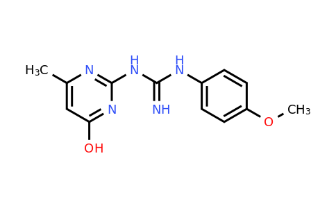 51594-51-5 | 1-(4-Hydroxy-6-methylpyrimidin-2-yl)-3-(4-methoxyphenyl)guanidine