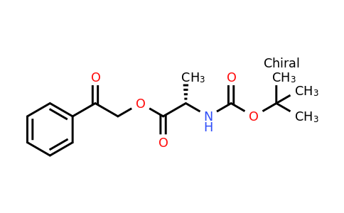 51814-46-1 | 2-Oxo-2-phenylethyl (tert-butoxycarbonyl)-L-alaninate