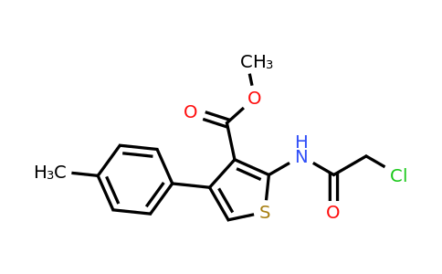 519016-63-8 | Methyl 2-(2-chloroacetamido)-4-(p-tolyl)thiophene-3-carboxylate