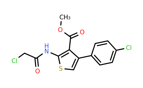 519016-64-9 | Methyl 2-(2-chloroacetamido)-4-(4-chlorophenyl)thiophene-3-carboxylate