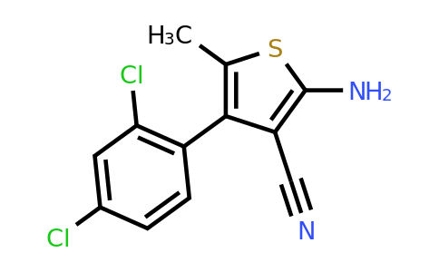 519016-78-5 | 2-Amino-4-(2,4-dichlorophenyl)-5-methylthiophene-3-carbonitrile