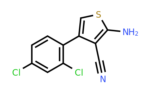 519016-82-1 | 2-Amino-4-(2,4-dichlorophenyl)thiophene-3-carbonitrile