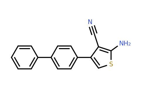 519016-83-2 | 4-([1,1'-Biphenyl]-4-yl)-2-aminothiophene-3-carbonitrile