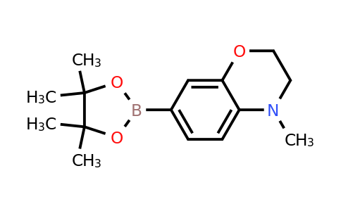 519054-54-7 | 4-Methyl-7-(4,4,5,5-tetramethyl-1,3,2-dioxaborolan-2-yl)-3,4-dihydro-2H-benzo[b][1,4]oxazine
