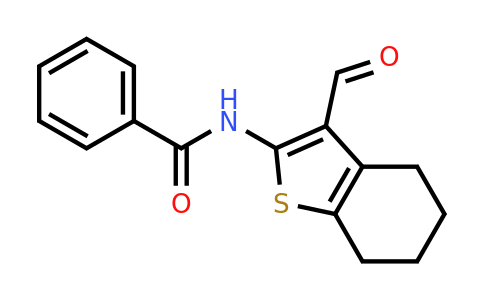 51948-04-0 | N-(3-formyl-4,5,6,7-tetrahydrobenzo[b]thiophen-2-yl)benzamide
